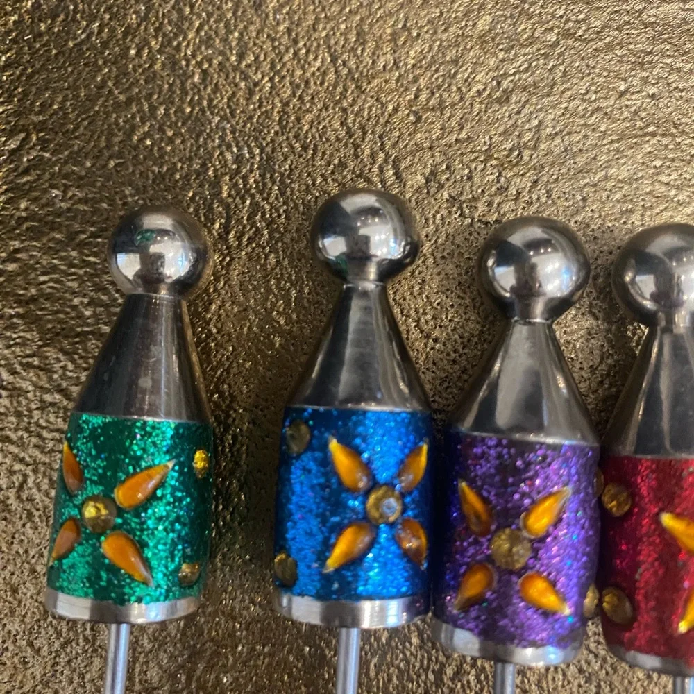 Pottery Barn Colorful Decorative Party Skewers